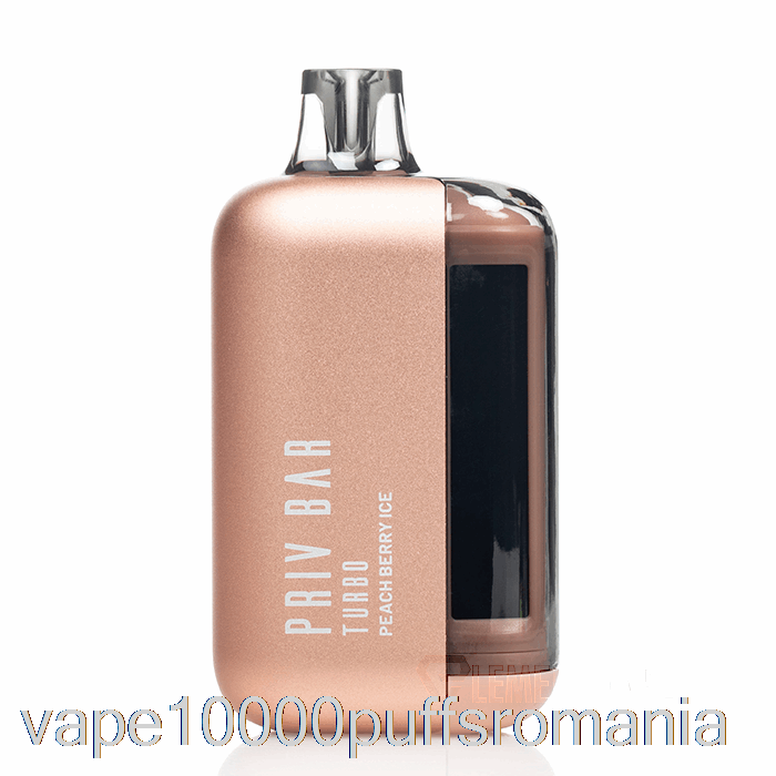 Vape Romania Smok Priv Bar Turbo 15k Gheata De Piersici De Unica Folosinta